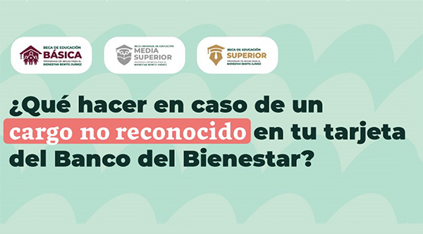 Cargos no reconocidos